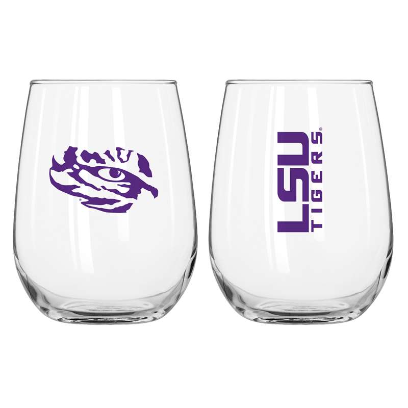 LSU 16oz Gameday Stainless Curved Beverage