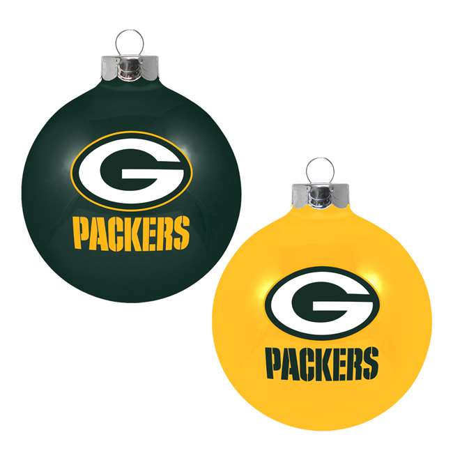 Green Bay Packers Home & Away Ornament Set 12