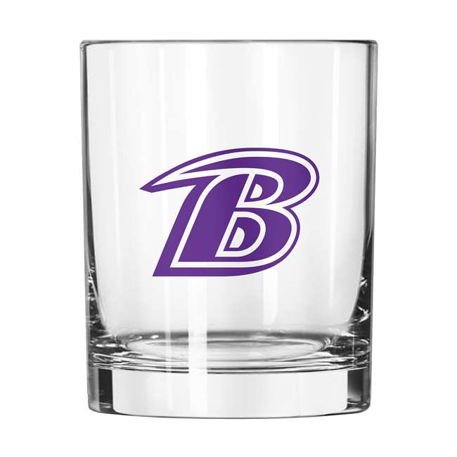 Baltimore Ravens 14oz Gameday Rocks Glass