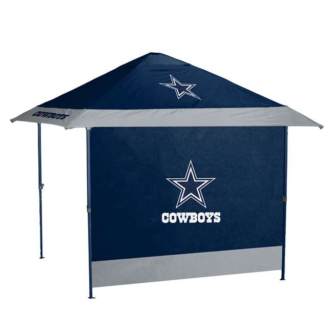 Dallas Football Cowboys 10 X 10 Canopy with Pop Up Side Wall