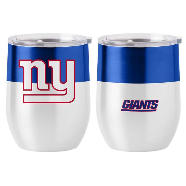 New York Giants 16oz Gameday Stainless Curved Beverage Tumbler