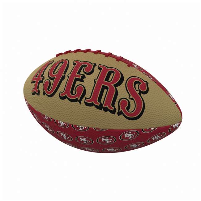 San Francisco 49ers Pinwheel Logo Mini Football