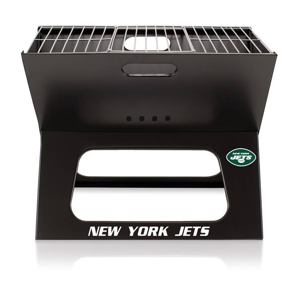 New York Jets 2' x 3' Diagonal Stripe Cornhole Board Set