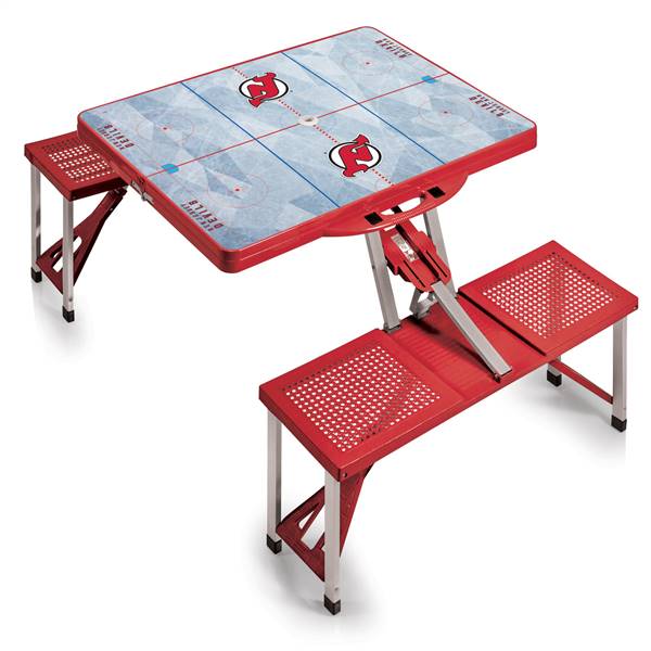 New Jersey Devils Red Ventura Portable Reclining Stadium Seat