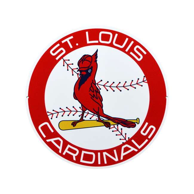 St. Louis Cardinals - Fredbird Standing 12 Spirit Size Steel Laser Cut Sign