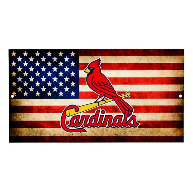 St. Louis Cardinals - Fredbird Standing 12 Spirit Size Steel Laser Cut Sign