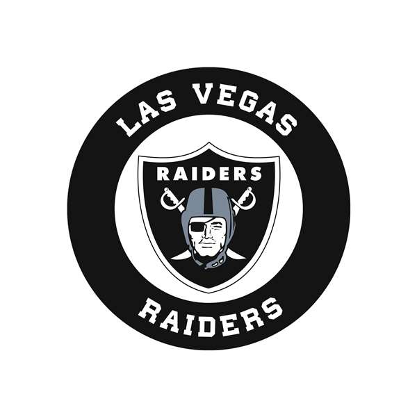 Las Vegas Raiders Statement Size Laser-Cut Steel Team Logo Wall Art