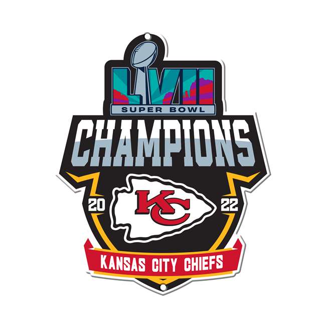 Kansas City Chiefs Super Bowl LVII Champions 2023 Bumper Window Sticker  Decal