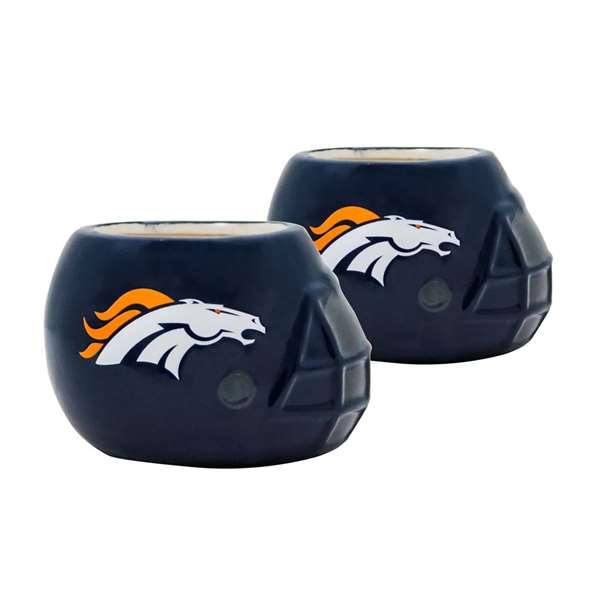 Denver Broncos Ceramic Pumpkin Helmet