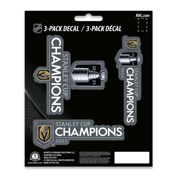 Vegas Golden Knights 2023 Stanley Cup Champions Decal / Sticker, vinyl  sticker