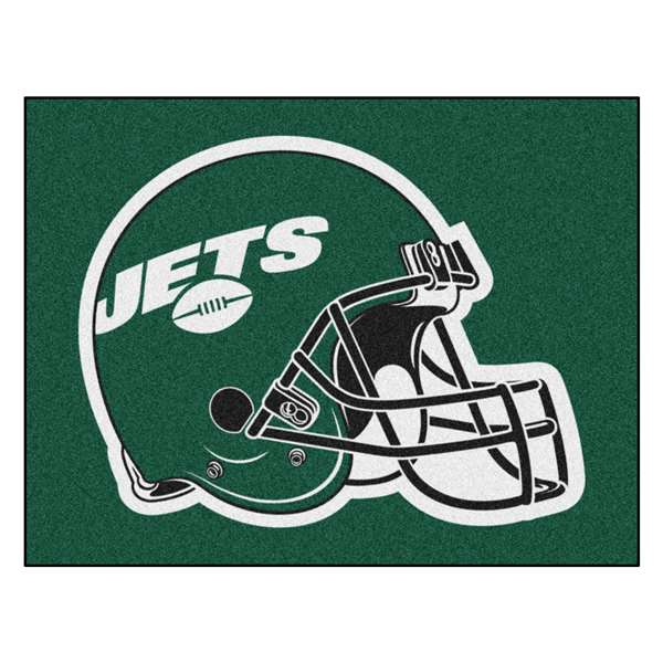 New York Jets 2' x 4' Triangle Weathered Regulation Cornhole Board Set