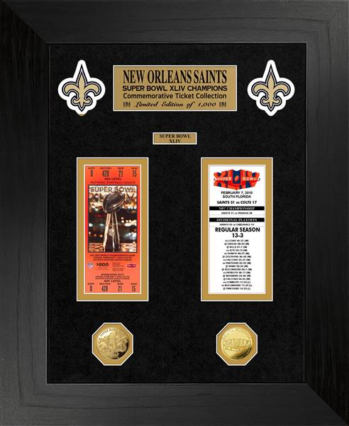 New Orleans Saints 13 Speed Helmet Acrylic Plaque