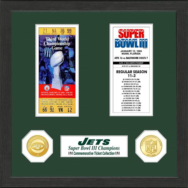 Baltimore Colts Super Bowl Championship Ticket Collection