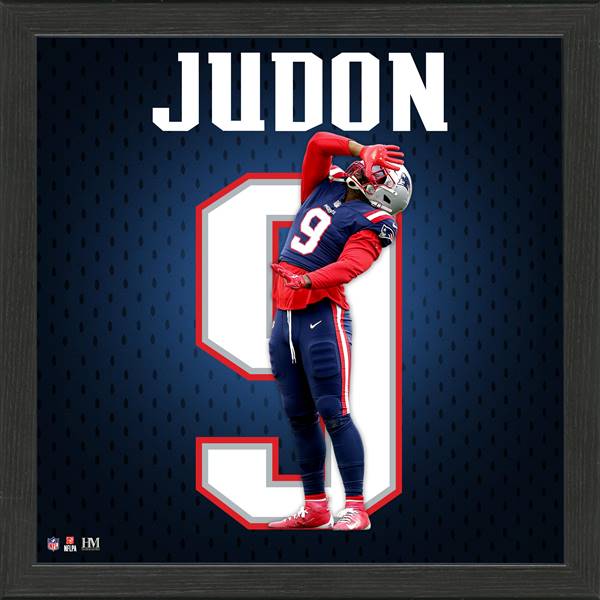 Highland Mint Mac Jones New England Patriots 13'' x 13'' Impact Jersey  Framed Photo