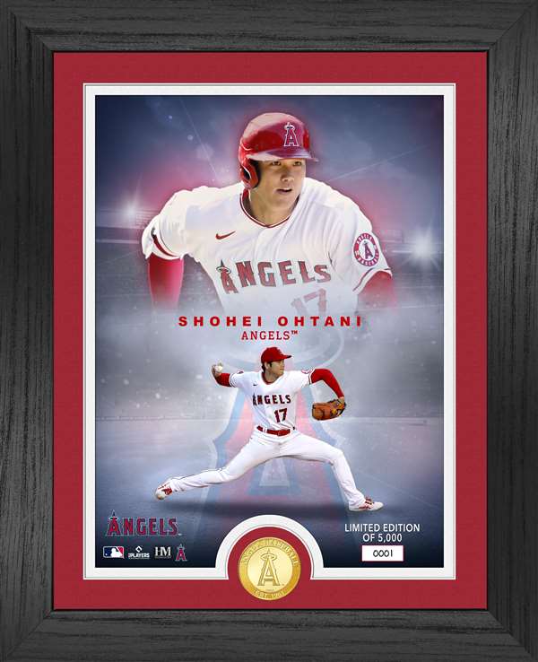 Shohei Ohtani Angels Legends Bronze Coin Photo Mint