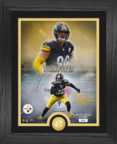 Pittsburgh Steelers Jerome Bettis Highland Mint 13'' x 13'' Jersey