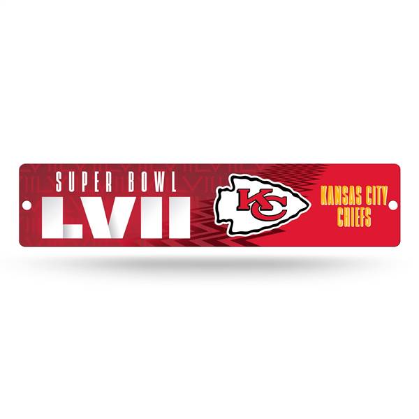 Kansas City Chiefs NFL Super Bowl LVII Champions Horizontal Flag