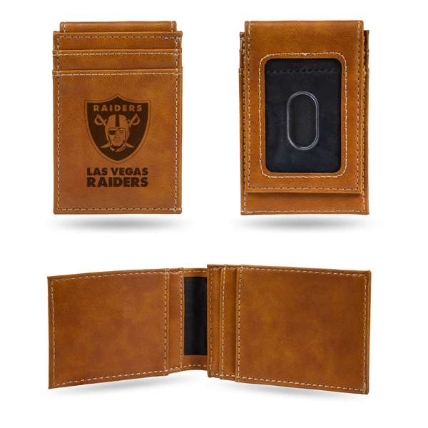 Las Vegas Raiders Leather Cash & Cardholder