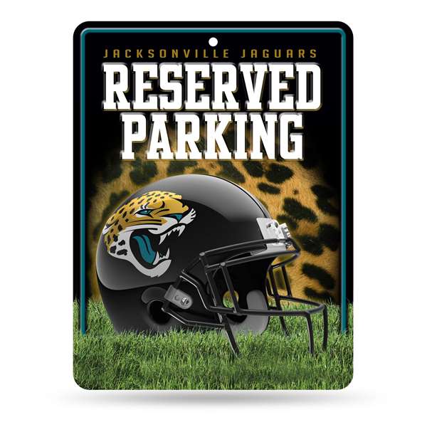 Rico Industries 6734549693 Jacksonville Jaguars Metal Parking Sign