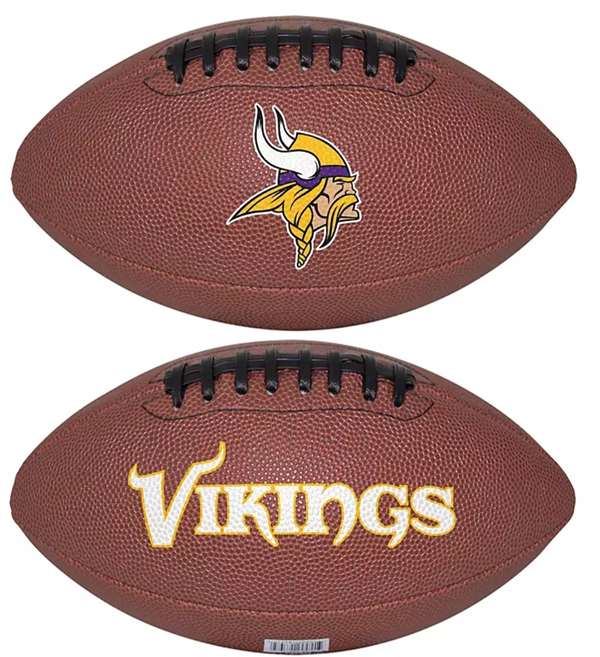 minnesota vikings® youth size grip rubber football