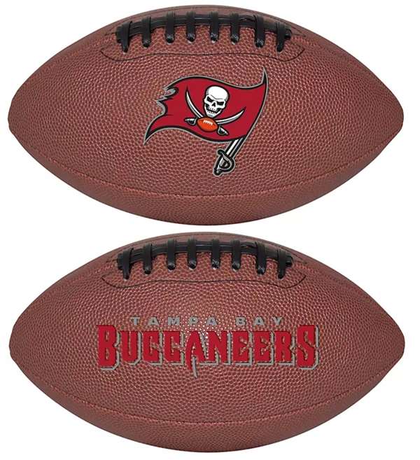 Tampa Bay Buccaneers Rubber Glossy Mini Football