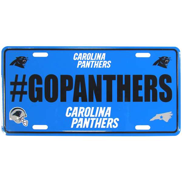 Carolina Panthers NFL Hitch Cover, Class II & III