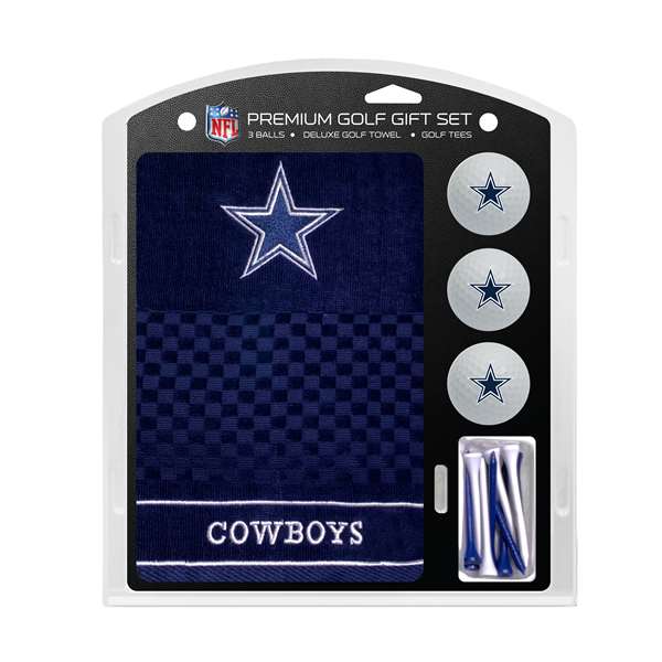 Dallas Cowboys Embroidered Golf Towel Gift Set