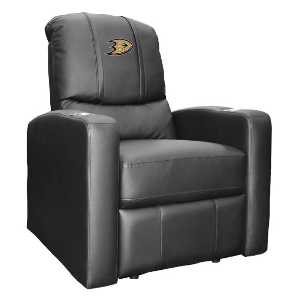 Anaheim Ducks Stealth Recliner with Anaheim Ducks Logo  