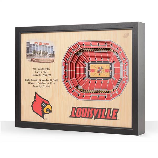 Louisville Cardinals Original Round Rotating Lighted Wall Sign